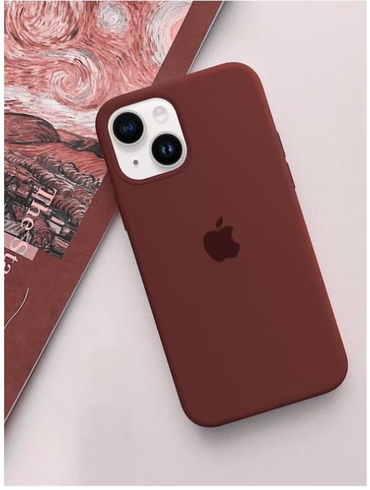 iPhone Case, Liquid Silicone Case, Shockproof, Slim Phone Case, Anti-Scratch Soft Microfiber Lining