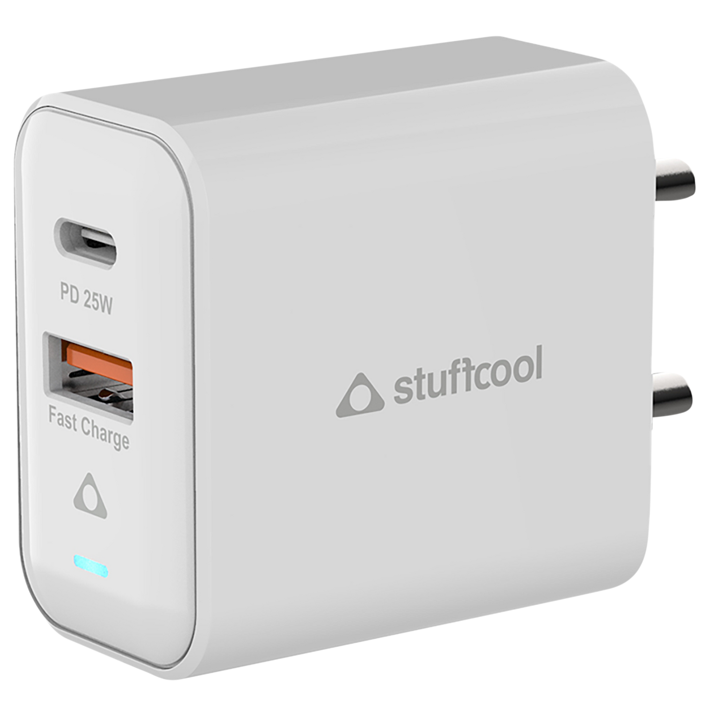 Stuffcool Flow PD25W Type C Wall Charger Made in India Wall Charger