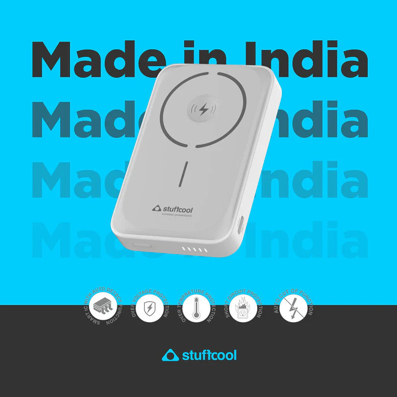 Click Duo 10000mAh Magnetic Wireless Power bank with Apple Watch Charging