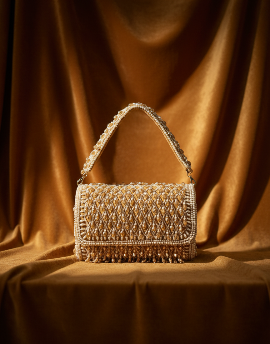 Pearl & Petal Purses: Handcrafted Elegance