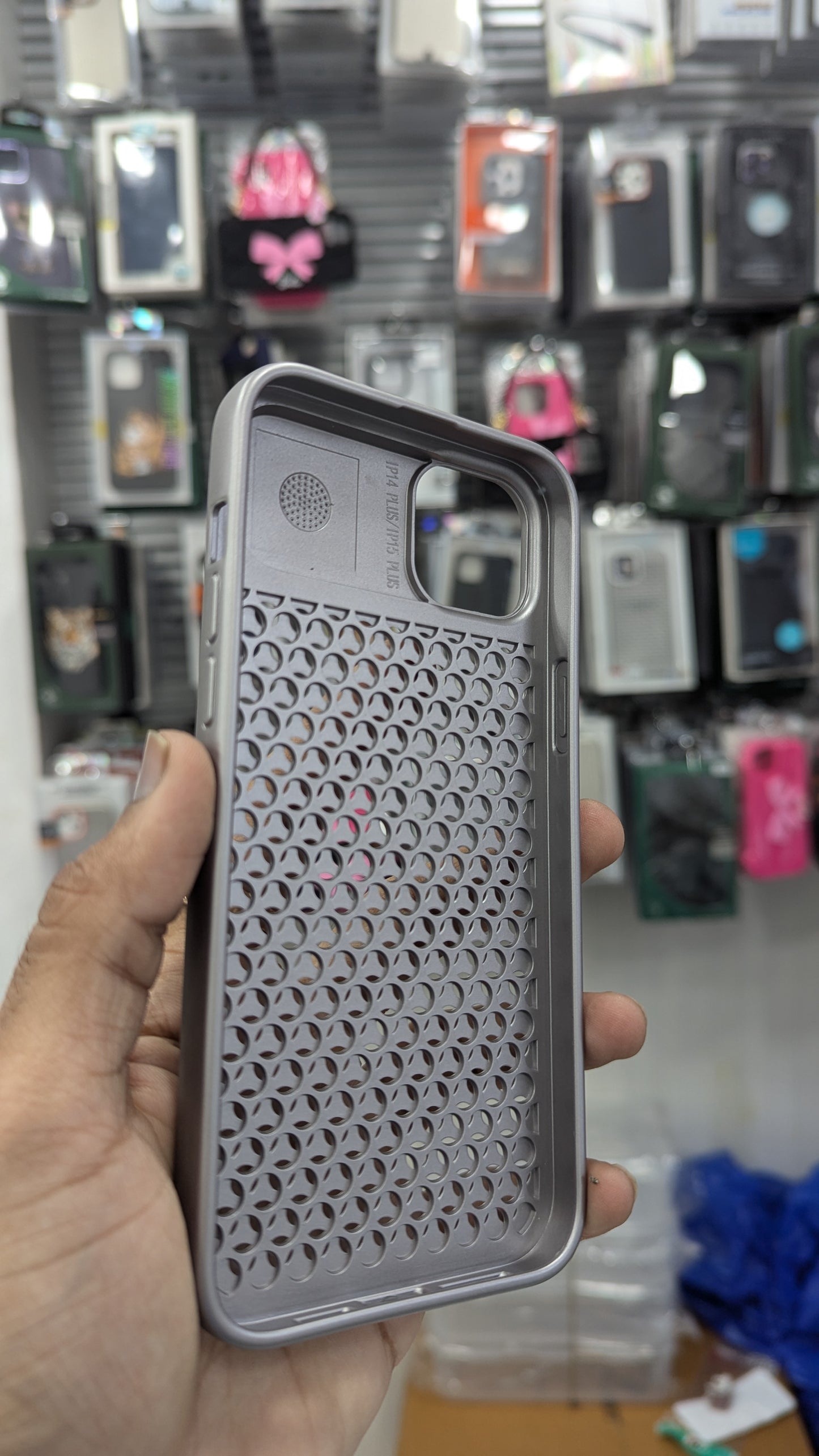 Unique designs iPhone metalic case