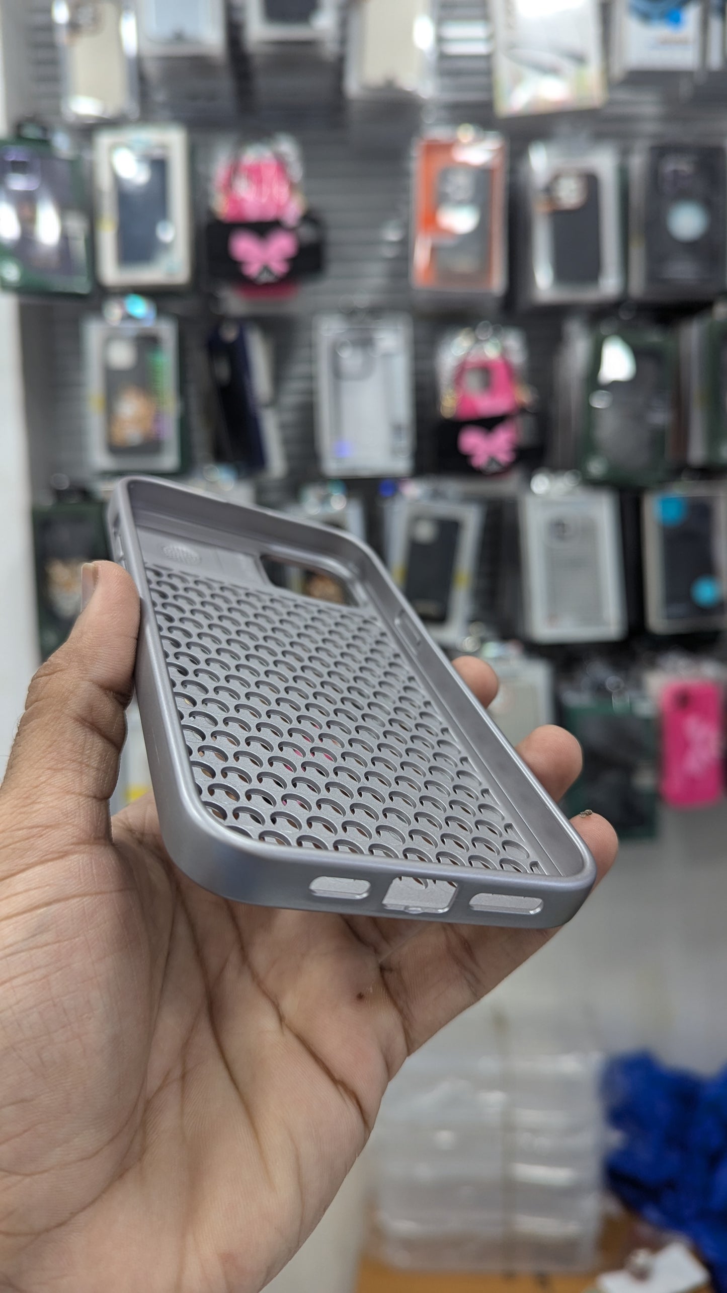 Unique designs iPhone metalic case