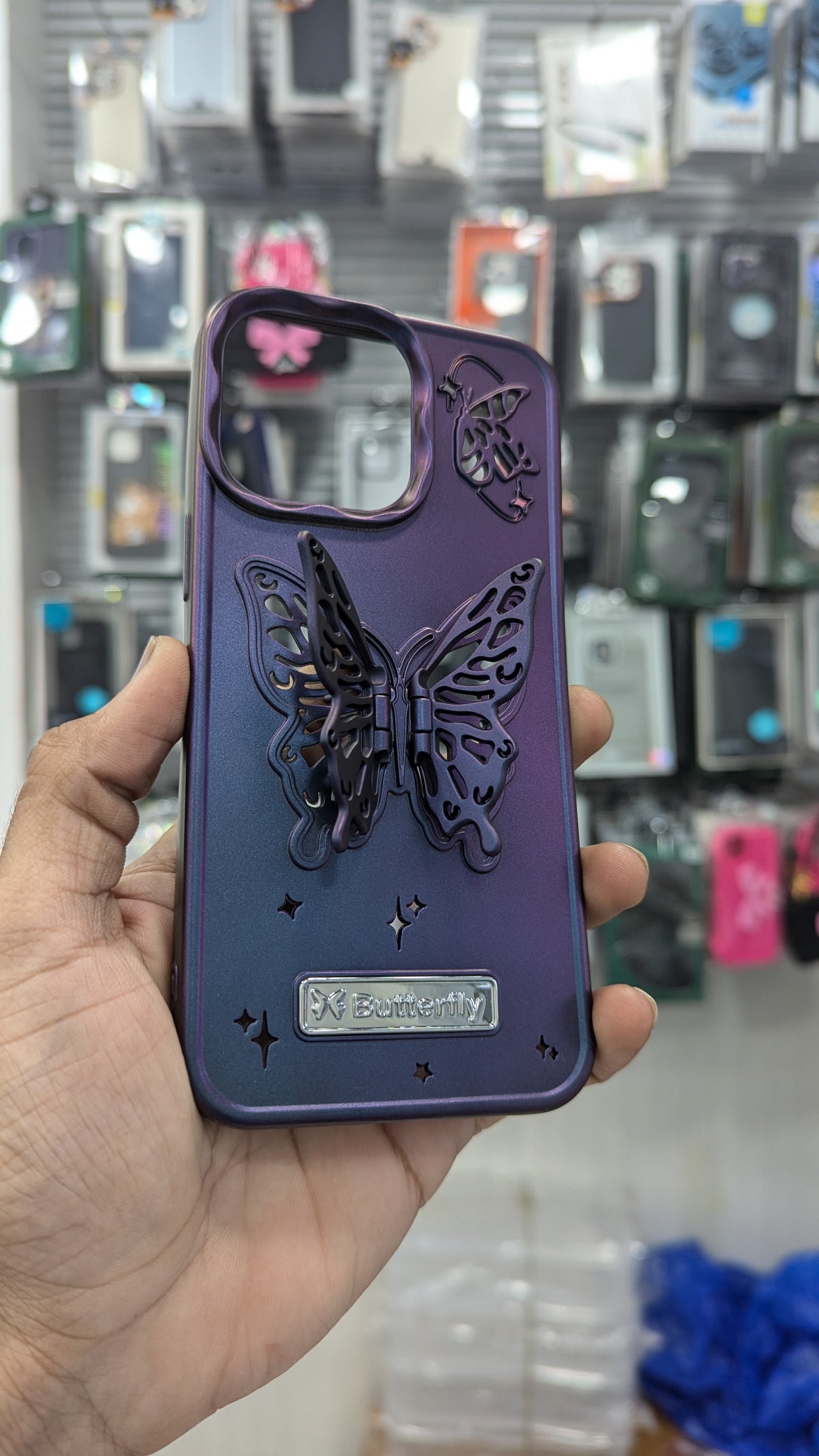 Butterfly design unique iPhone case with 3d wings