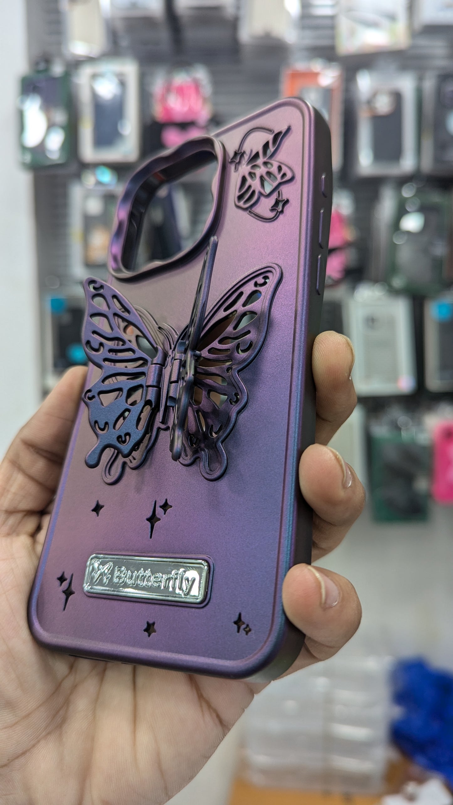 Butterfly design unique iPhone case with 3d wings