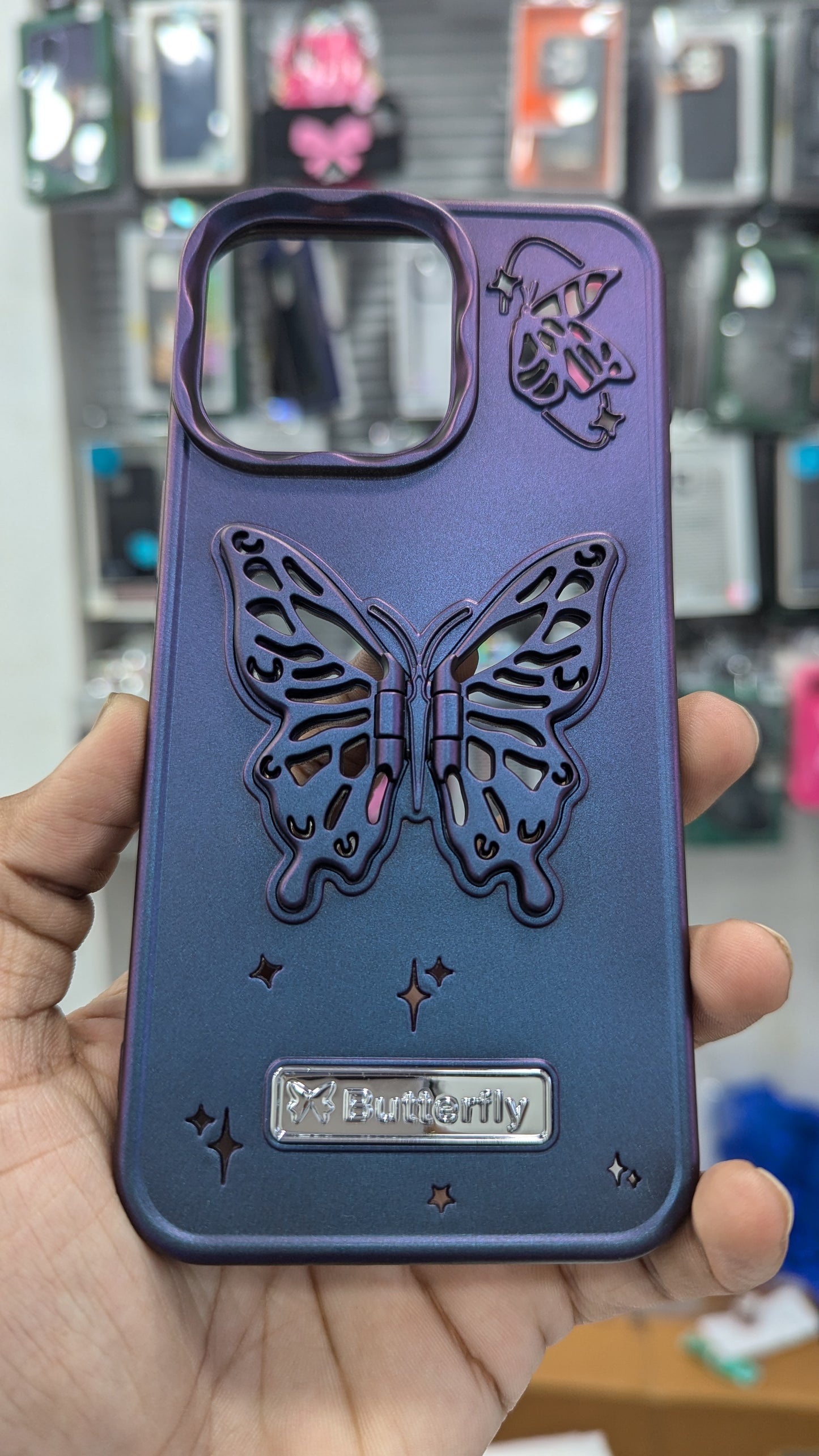 Butterfly design unique iPhone case with 3d wings