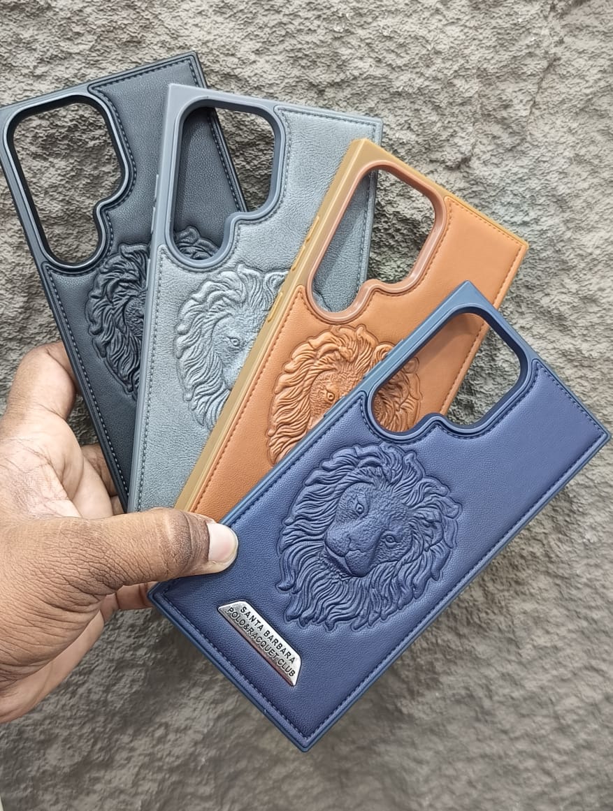 Lion Engraved Luxury Designer Case