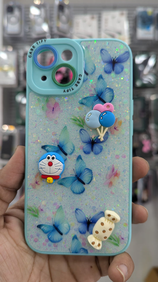Blue 3d Cover For iPhone