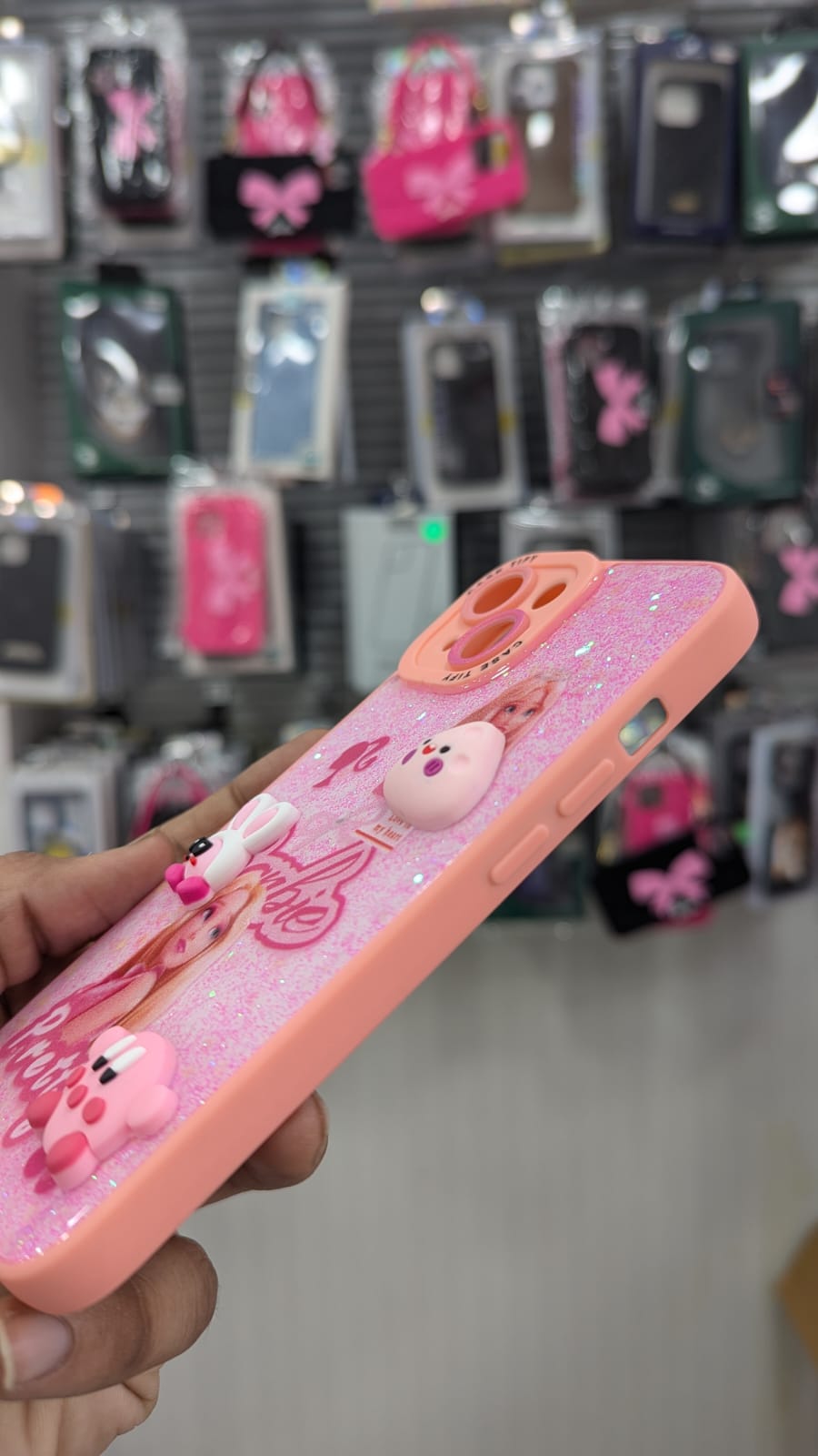 pink Barbie 3d back cover