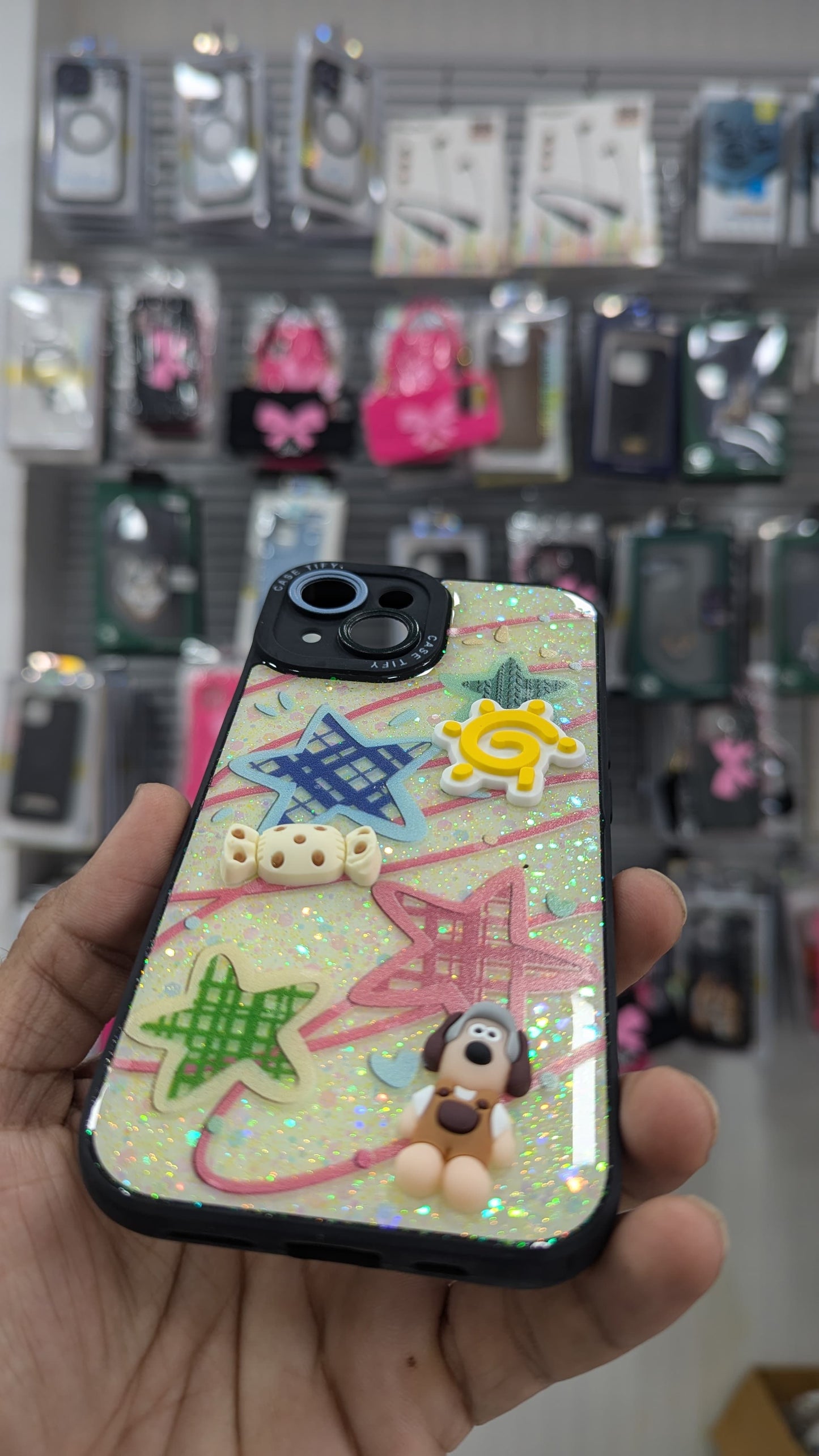 Cute 3d Carton Back Cover For iPhone