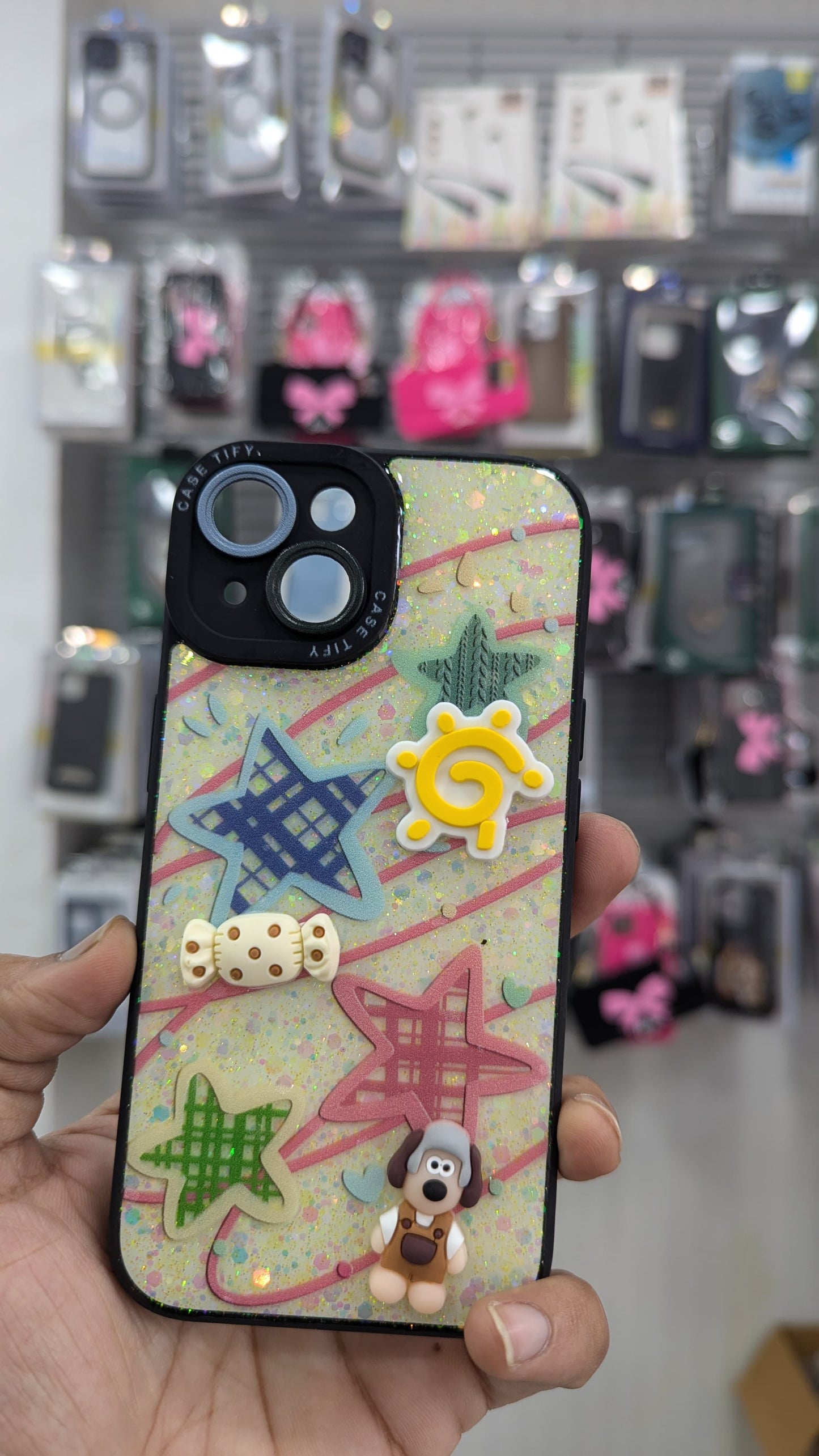 Cute 3d Carton Back Cover For iPhone