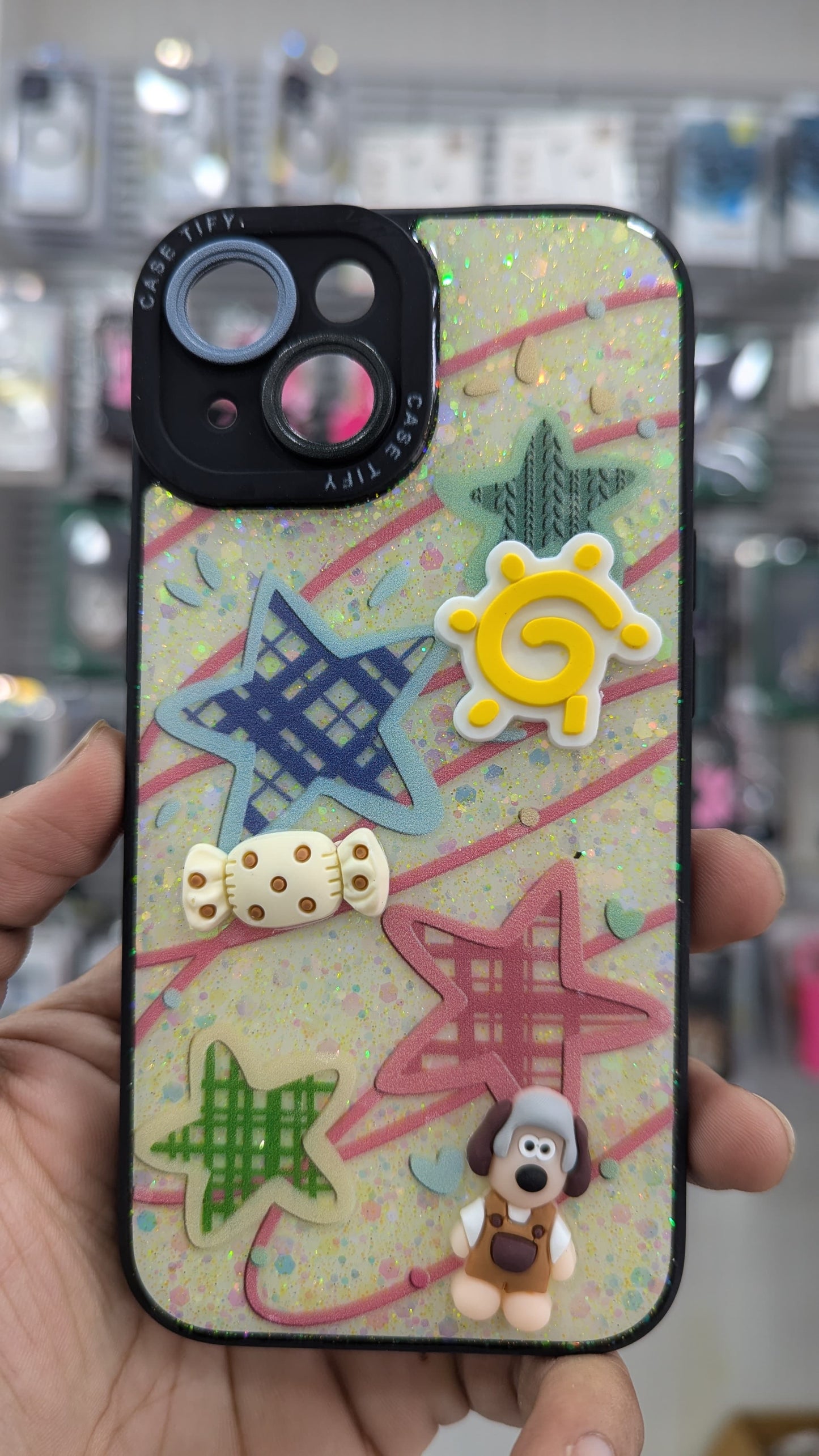 Cute 3d Carton Back Cover For iPhone