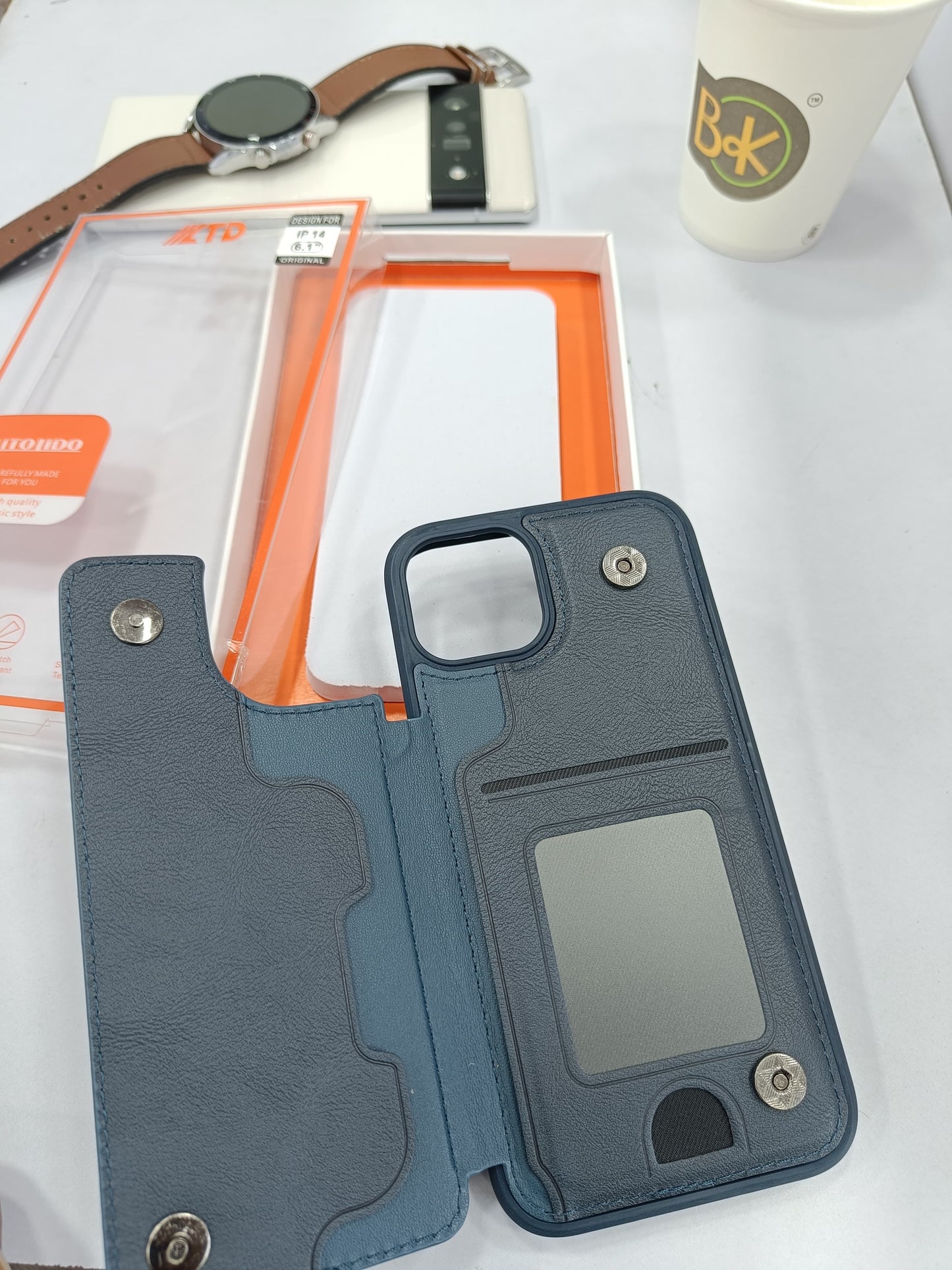 Luxury Wallet Style Premium Leather Case