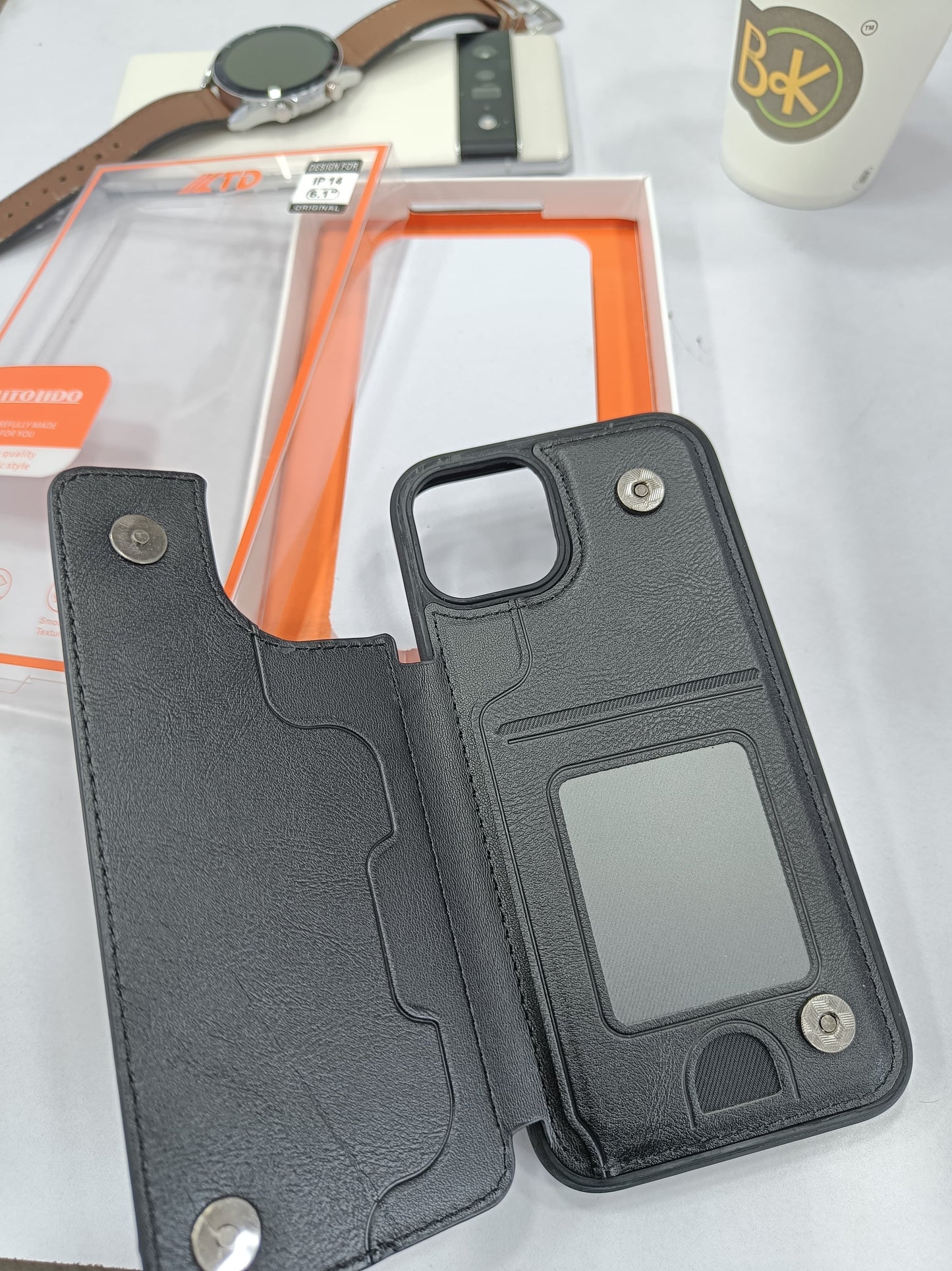 Luxury Wallet Style Premium Leather Case