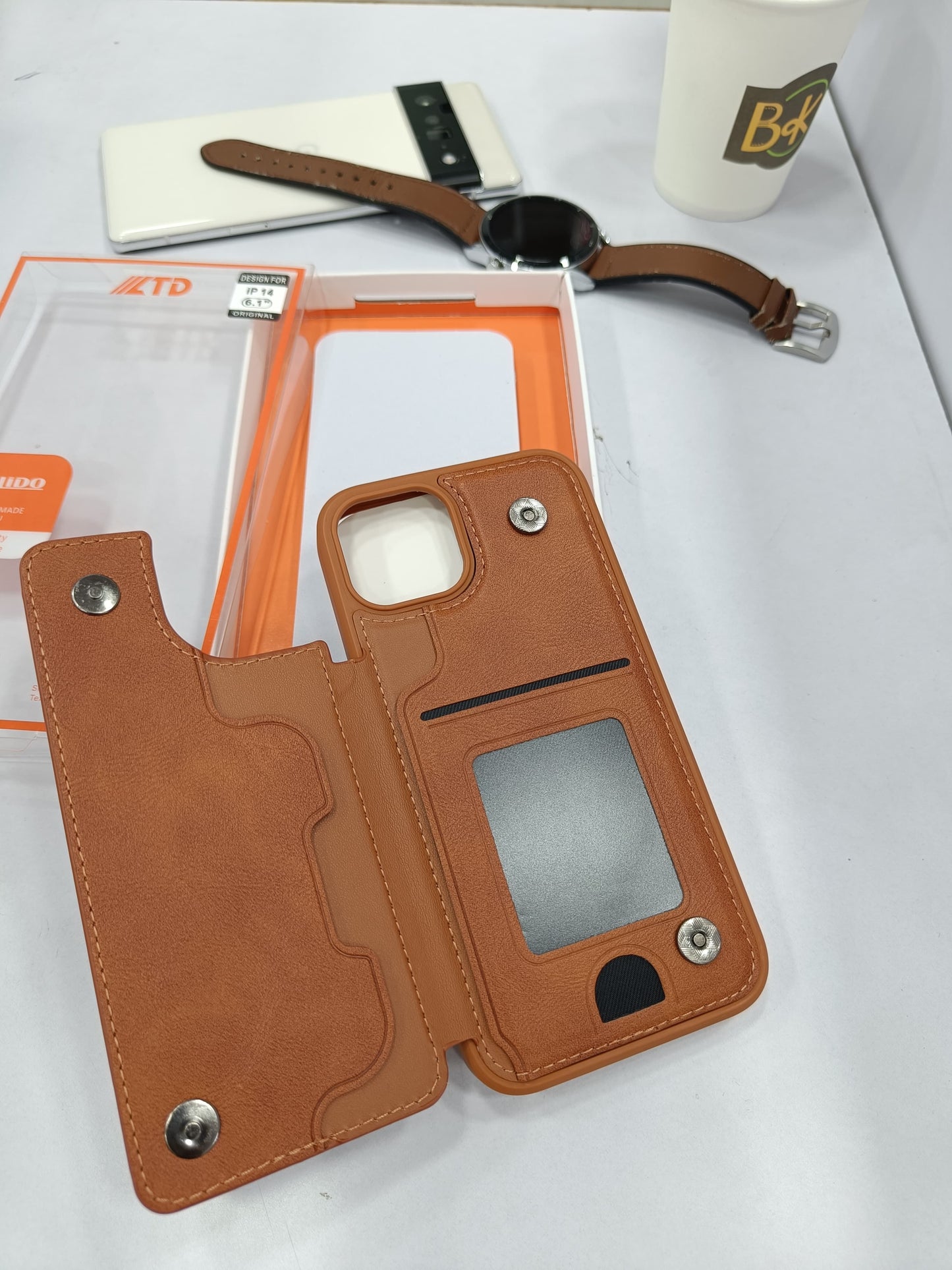 Luxury Wallet Style Premium Leather Case