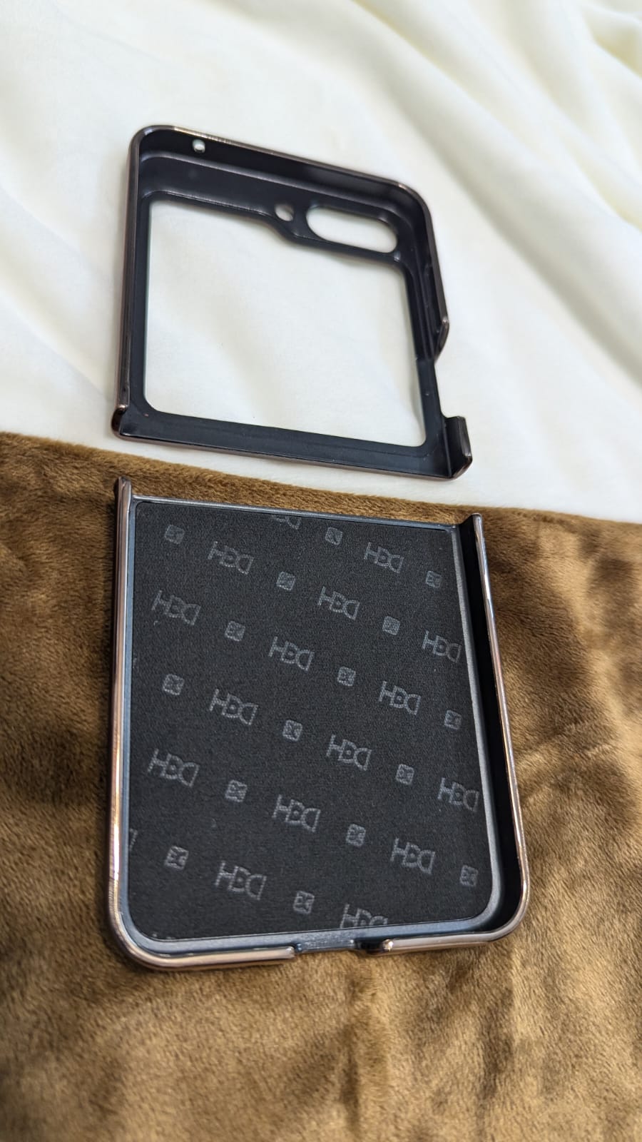 Leather Galaxy Z Flip Case